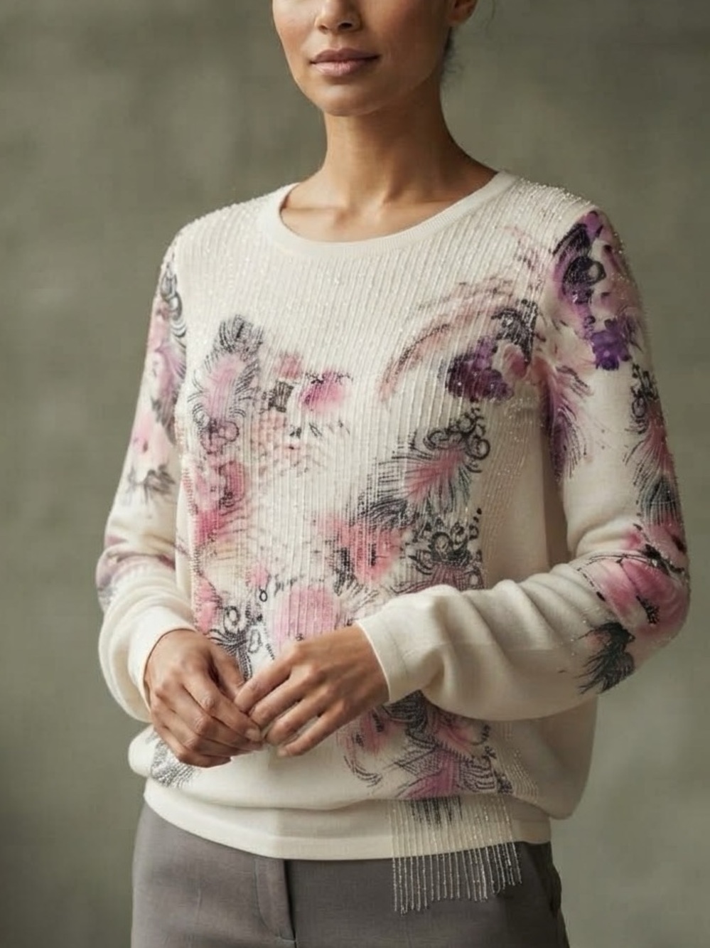 NWT Coco Y Club Long Sleeve Top Size M